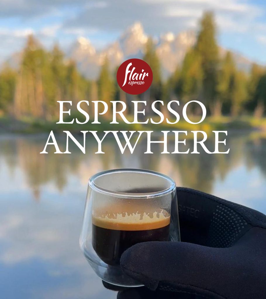 Espresso Anywhere with camping coffee maker